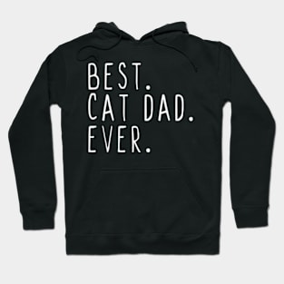 Best Cat Dad Ever Cool Daddy Fathers Day Hoodie